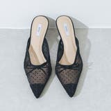 【柔らかい・クッション入り】シアーチュールリボンミュール | EVOL | 詳細画像5 