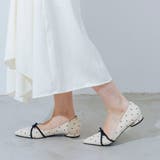 【ふかふか・クッション入り】ポインテッド2cmリボンパンプス | EVOL | 詳細画像9 