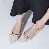 【ふかふか・クッション入り】ポインテッド2cmリボンパンプス | EVOL | 詳細画像6 