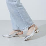 【柔らかい・クッション入り】ポインテッド3cmバックストラップパンプス | EVOL | 詳細画像6 