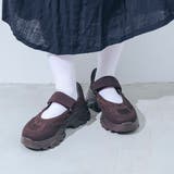 【S-LLサイズ展開・軽量】軽量厚底メリージェーンスニーカー | EVOL | 詳細画像3 