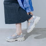 【S-LLサイズ展開・軽量】軽量厚底メリージェーンスニーカー | EVOL | 詳細画像10 