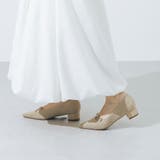 【柔らかい・ふかふか】ソフトニット3.5cmリボンパンプス | EVOL | 詳細画像3 