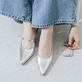 【柔らかい・クッション入り】2WAY取り外しベルトバックストラップパンプス | EVOL | 詳細画像2 