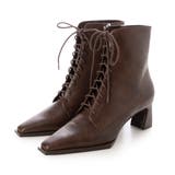BR(ブラウン) | 【S-LLサイズ展開・クッション入り】6cmレースアップショートブーツ | EVOL
