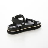 【程よい厚底・S-LLサイズ展開】ベルトゴールドピースサンダル | EVOL | 詳細画像2 