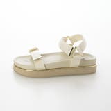 【程よい厚底・S-LLサイズ展開】ベルトゴールドピースサンダル | EVOL | 詳細画像5 