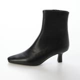 【晴雨兼用・滑りにくい】スクエア6cmショートブーツ | EVOL | 詳細画像2 