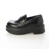 【晴雨兼用・軽量】プラットフォームコインローファー | EVOL | 詳細画像2 