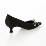 【軽量・クッション入り】リボンスエード5cmパンプス | EVOL | 詳細画像3 