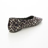 【ふかふか・クッション入り】スクエアゴールドステッチフラットパンプス | EVOL | 詳細画像9