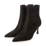 BLS(ブラックスエード) | 【S-LLサイズ展開・美脚効果あり】ポインテッド7.5cmヒールショートブーツ | EVOL