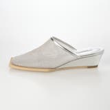 【S-LLサイズ展開・ふかふか】スクエアチュール4.5cmウエッジミュール | EVOL | 詳細画像14 