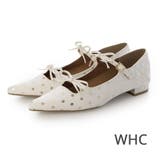 【軽量・柔らかい】ダブルリボンポインテッドパンプス | EVOL | 詳細画像12 