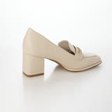 【美脚効果・クッション入り】スクエア6.5cmチェーンローファー | EVOL | 詳細画像13 