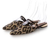 LEO(レオパード) | 【S-LLサイズ展開・クッション入り】メタルヒールストラップミュール | EVOL