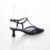 【柔らかい・クッション入り】Tストラップシアーチュールパンプス | EVOL | 詳細画像14 