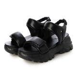 BL(ブラック) | 【S-LLサイズ展開・軽量】軽量パデットスニーカーソールサンダル | EVOL