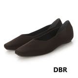 Vカットニットスクエアフラットパンプス | EVOL | 詳細画像10 