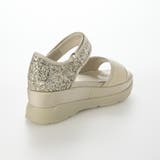 プラットフォームグリッターサンダル | EVOL | 詳細画像3 