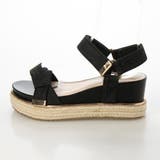 デニムリボンウエッジサンダル | EVOL | 詳細画像2 