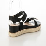 デニムリボンウエッジサンダル | EVOL | 詳細画像3 