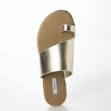 ゴールドピーストングフラットサンダル | EVOL | 詳細画像9 