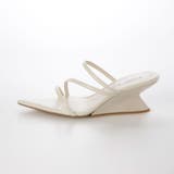 ポインテッドクロスベルトウエッジサンダル | EVOL | 詳細画像10 