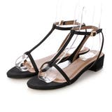 Tストラップラウンドサンダル | EVOL | 詳細画像1 