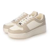 BGC(ベージュコンビ) | レースアップスニーカー | EVOL