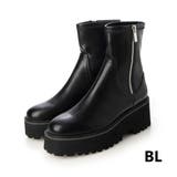 厚底サイドジップストレッチブーツ | EVOL | 詳細画像2 