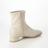 晴雨兼用スクエア3cmヒールショートブーツ | EVOL | 詳細画像14 