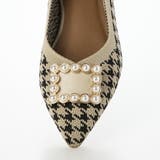 ソフトニットVカットパールバックルパンプス | EVOL | 詳細画像14 