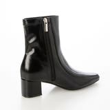 スクエア4.5cmヒールショートブーツ | EVOL | 詳細画像2 