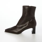 6cmヒールスクエアショートブーツ | EVOL | 詳細画像6 