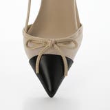 【軽量】リボンチュールバックバンドパンプス | EVOL | 詳細画像4 