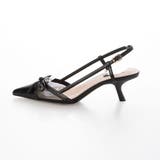 【軽量】リボンチュールバックバンドパンプス | EVOL | 詳細画像5 