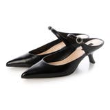 BL(ブラック) | 【軽量・クッション入り】メリージェーンポインテッドミュール | EVOL