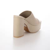 【XS-LLサイズ展開・柔らかい】12cmヒール厚底ミュールサンダル | EVOL | 詳細画像6 