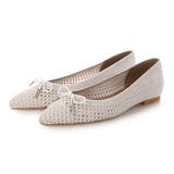 SV(シルバー) | 【軽量・クッション入り】ニットポインテッドバレエ | EVOL