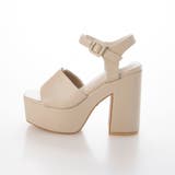 【XS-LLサイズ展開・柔らかい】12cmヒール厚底サンダル | EVOL | 詳細画像5 