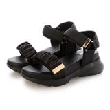 BL(ブラック) | 【軽量・柔らかい】超軽量シャーリングスポーツサンダル | EVOL