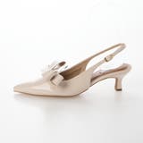 【クッション入り・柔らかい】2way取り外しリボンバックストラップパンプス | EVOL | 詳細画像6 