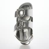 【クッション入り】厚底ビジューバックルサンダル | EVOL | 詳細画像7 