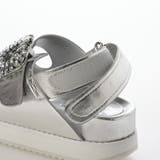 【クッション入り】厚底ビジューバックルサンダル | EVOL | 詳細画像8 