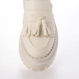 【クッション入り・柔らかい】パールコバキルトタッセルローファー | EVOL | 詳細画像8 