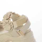 【クッション入り・柔らかい】フラワー厚底スポーツサンダル | EVOL | 詳細画像8 