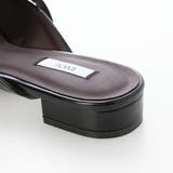 【柔らかい・クッション入り】ゴールドモチーフフラットミュール | EVOL | 詳細画像4 