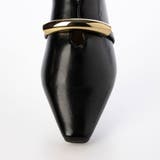 【軽量・柔らかい】ゴールドモチーフスクエアパンプス | EVOL | 詳細画像4 