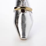 【軽量・柔らかい】ゴールドモチーフスクエアパンプス | EVOL | 詳細画像8 